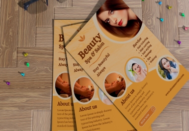 I will design professional flyer design for your business
