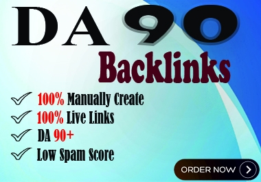 I will give you 40 profile backlinks with DA90+ to help Google rank your website.