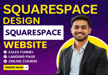 Get make to order business responsive design or redesign squarespace website