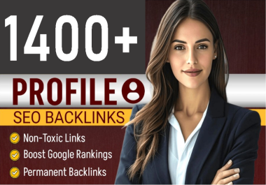 Safe 1400 Profile PR9 - DA 90- 50 Backlinks Domain High Quality Dofollow for Google SEO