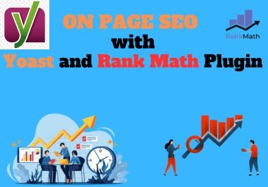 I will do complete wordpress onpage SEO with rank math and yoast plugin