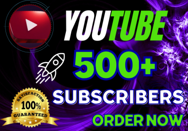 Get Best High Quality 500+ Organic YouTube Promotion