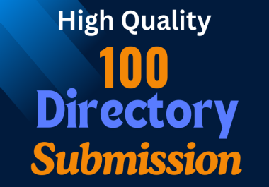 100+ Directory Submission from High Quality Sites