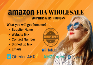 Amazon fba wholesale distributors and wholesalers list