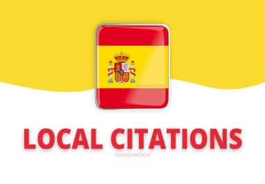 I will do 30 spain high da local citations