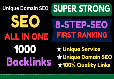 Get 1000 All In One Unique Links Pyramid Safe SEO Backlinks For Top Ranking