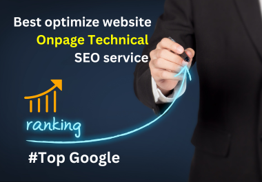 I will best optimize website onpage technical SEO service wordpress shopify wix squarespace laravel