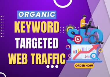 Organic 5000 Keyword Related Real Traffic to Your Website or Blog