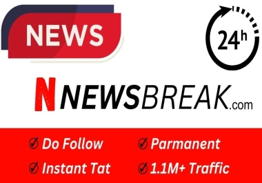 Publish Articles on Newsbreak and 5 other good USA traffic