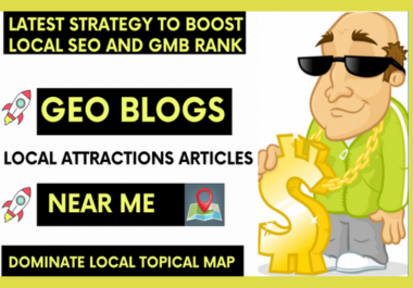 5 GEO Blog Articles for Topical mapping and Local SEO - GMB Rank Booster