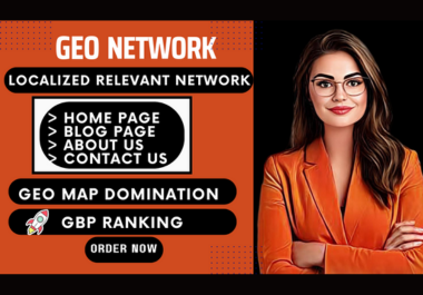 Rank in your Target Area with our GEO Localized Network for Local SEO & gmb ranking