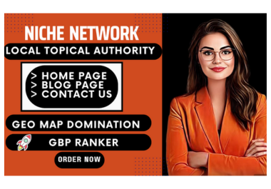 GMB/GBP Map Pack Ranker - Niche Network for Local SEO and Topical Authority