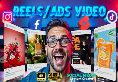 I will create reels/Ads video for your business