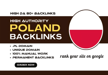 I will do 23 high quality poland backlinks pl domain polish link building