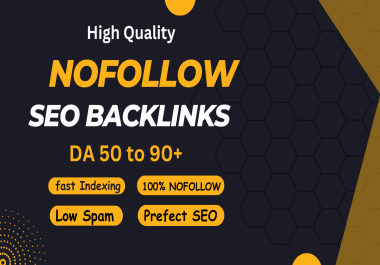 I will create high quality nofollow backlinks profile links web 2 0