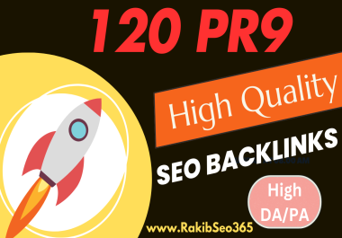 I Will Create 120 High-Quality Unique Domain SEO Backlink On High PR DA80+ sites Boost Your Website'