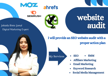 I will provide SEO Website Audit with a proper action plan to improve your website & business