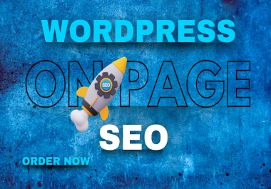 Do WordPress on-page SEO specialist