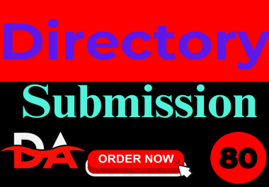 65 directory submission with dofollow backlinks on high authority website