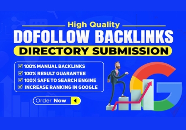 I will Manually Create 55 Directory Submission Top Authority SEO Backlink