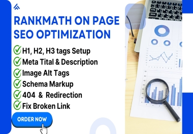 Comprehensive WordPress On-Page SEO Optimization with RankMath & Advanced Schema Markup