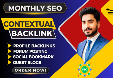 Complete Monthly SEO by Contextual Backlinks