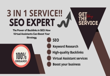 3in 1 Service The Power of Backlinks in SEO How Virtual Assistants Can Boost Your Strategy