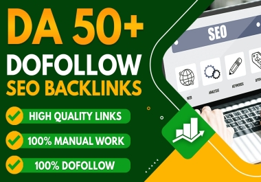 I will do 50 CMT High Quality SEO Backlinks manual work Unique Domain links