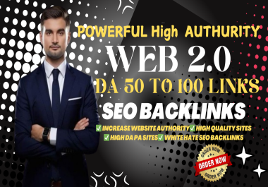 I Will Create 100 web2.o powerful manual blog High Quality Whitehat backlink SEO Permanent Links