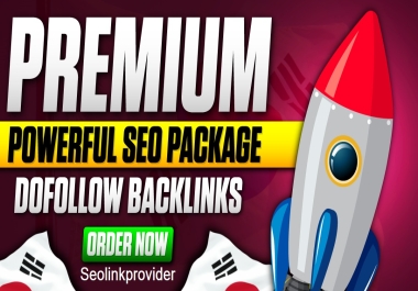 Premium Powerful SEO Package 500 High Quality Dofollow Backlinks