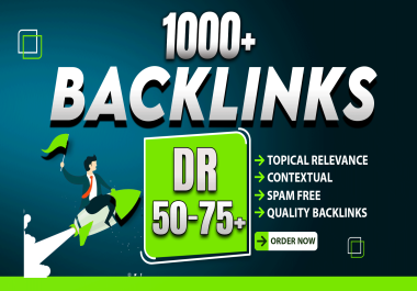 I will make 100 high dr seo dofollow contextual backlinks for ranking