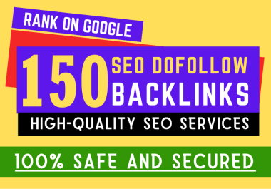 150 backlinks from PR9,  blog post,  profile links,  web2.0,  directory many more