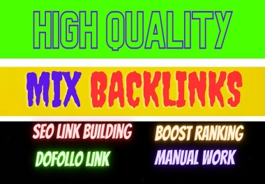 All in One 300 mix Backlinks Web 2.0,  Blog post,  Directory Submission,  article Submissions