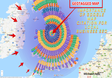 Get 8000+ google maps citations,  geotagged maps for gmb ranking and local business SEO