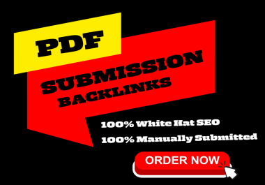 Provide 41 PDF Submission SEO Backlinks High Authority Websites