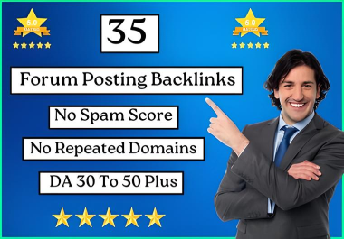 35 Unique Forum Posting Backlinks To Improve Your Ranking