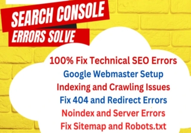 fix google index,  404 error,  setup xml sitemap and robots