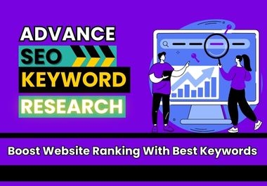 I Will Do Professional Keyword Research For Your Website SEO