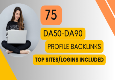 high-quality profile backlinks service