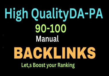 I will do 200 manual high quality backlinks with seo rank