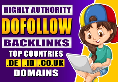 I will make high DR 30 to 60 de,  nl,  id and. co. uk dofollow seo backlinks