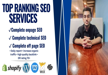 I will do complete top ranking onpage SEO services for wordpress,  weebly,  wix.