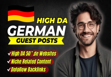 Write and Publish 2 Guest Post On German Sites With Google News Approved Websites