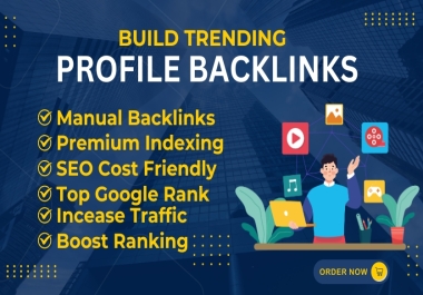 Ranking Solution with 100 Indexable Profile Backlinks