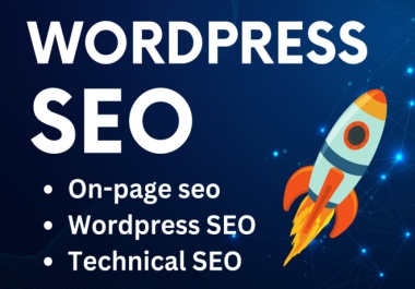 I will do website on page SEO optimization of wordpress