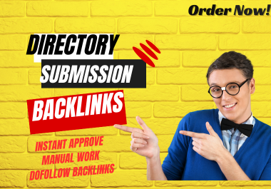 I Will Provide 100 High-Quality Manual Do follow Directory Submission