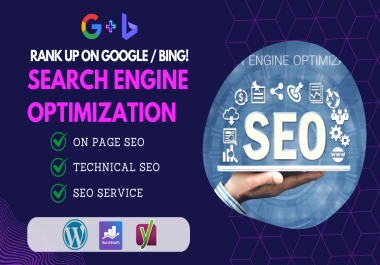 On page SEO and technical optimization for WordPress or any website