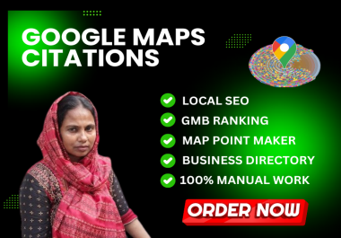 I will do 250 google maps citations for local SEO and gmb ranking