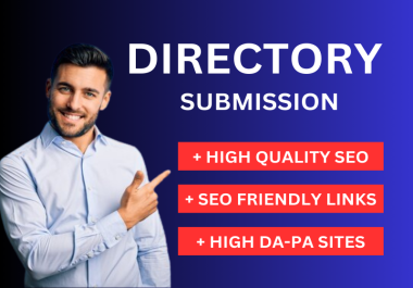 I will make 100 High-Quality Directory Submission SEO Backlinks