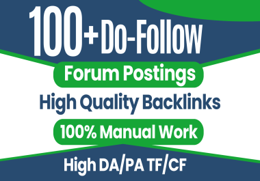 Boost Your Website's SEO With Premium,  Forum Postings To Drive Organic Traffic And Build Authority